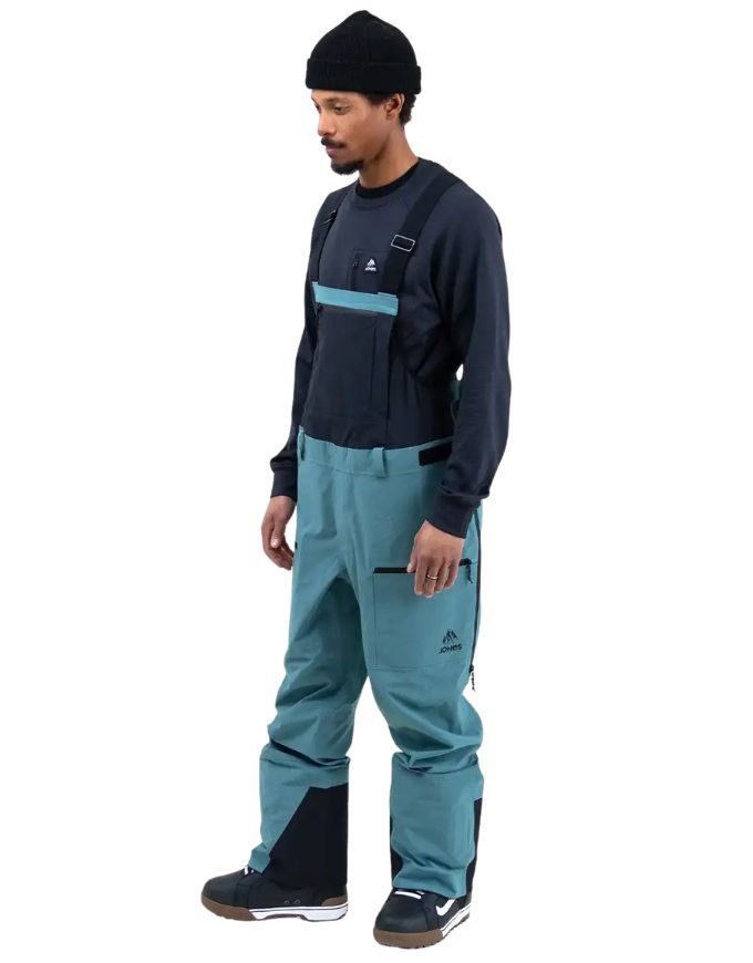 Jones Men's Shralpinist Stretch Recycled 3L Bib Pant 2026 | Atlantic Blue